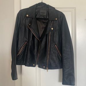 BLANKNYC Lifechanger Faux Leather Moto Jacket